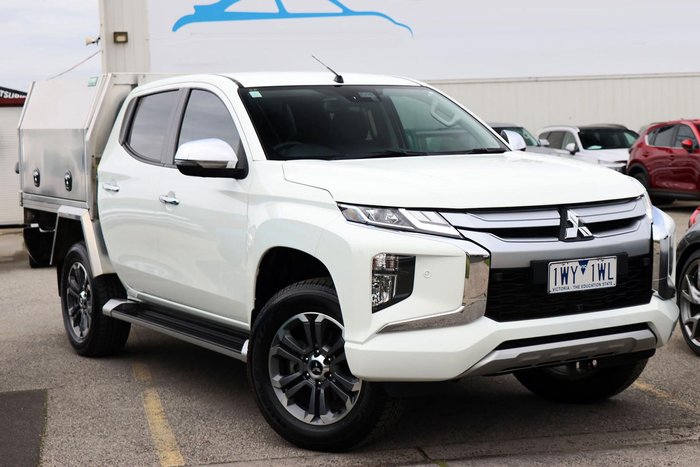 2022 Mitsubishi Triton GLS MR MY22.5 4X4 Dual Range White