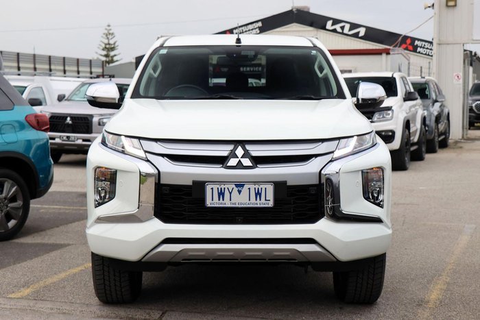 2022 Mitsubishi Triton GLS MR MY22.5 4X4 Dual Range White