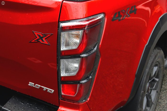 2025 Isuzu D-MAX X-TERRAIN MY24 4X4 Dual Range Magnetic Red