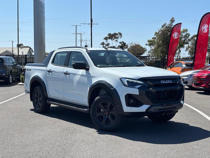 2025 Isuzu D-MAX X-TERRAIN MY24 4X4 Dual Range Mineral White