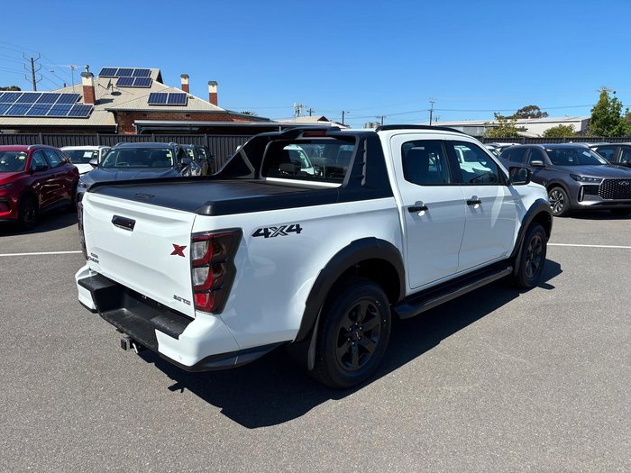 2025 Isuzu D-MAX X-TERRAIN MY24 4X4 Dual Range Mineral White