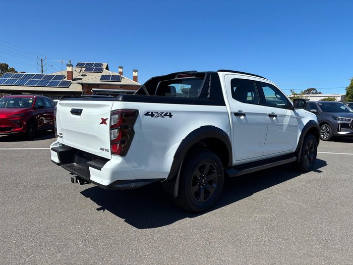2025 Isuzu D-MAX X-TERRAIN MY24 4X4 Dual Range Mineral White