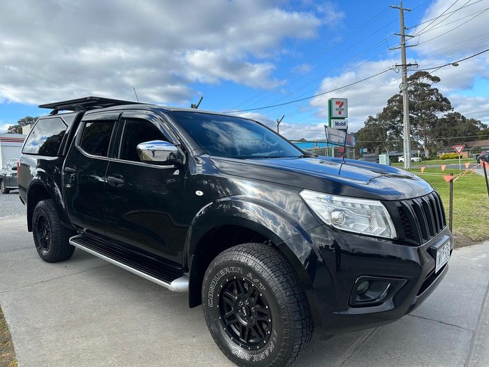 2015 Nissan Navara ST D23 4X4 Dual Range Cosmic Black