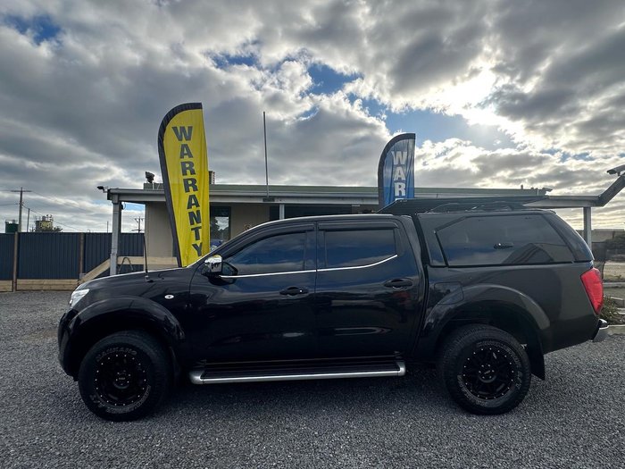 2015 Nissan Navara ST D23 4X4 Dual Range Cosmic Black