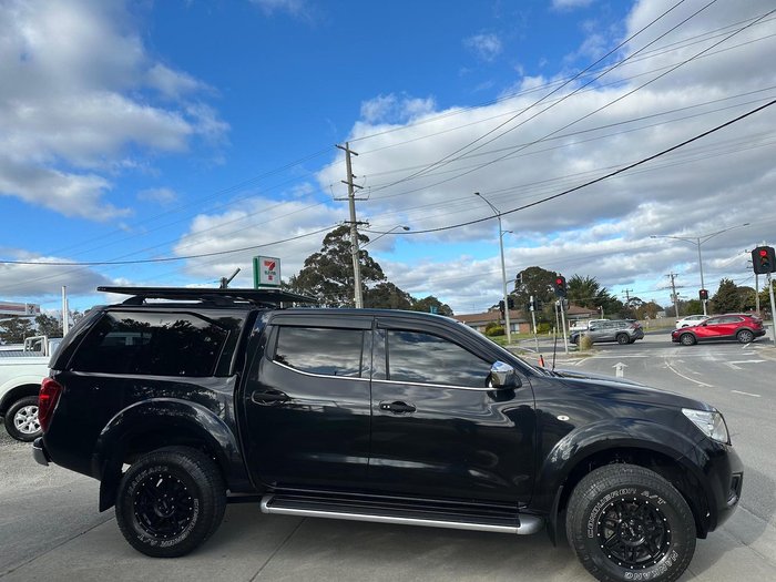 2015 Nissan Navara ST D23 4X4 Dual Range Cosmic Black
