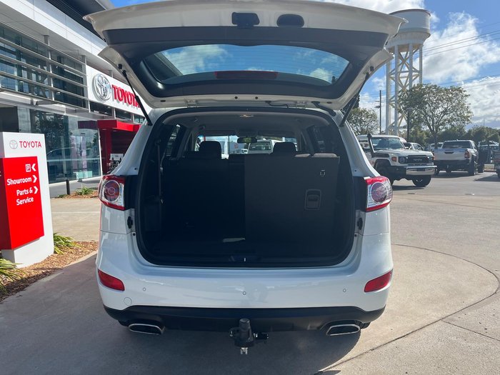 2011 Hyundai Santa Fe SLX CM MY11 4X4 On Demand Vanilla White