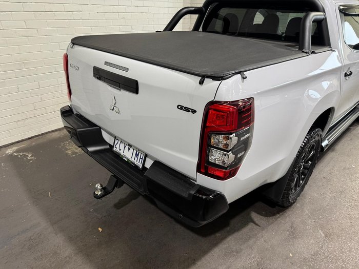 2022 Mitsubishi Triton GSR MR MY22 4X4 Dual Range White Diamond with Black Roof