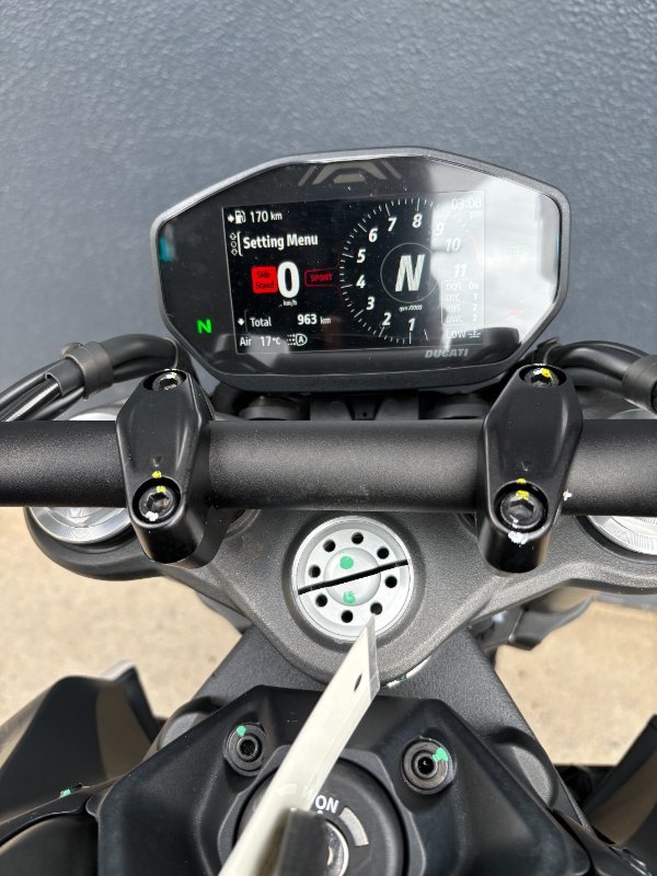 2023 DUCATI MONSTER + BLACK