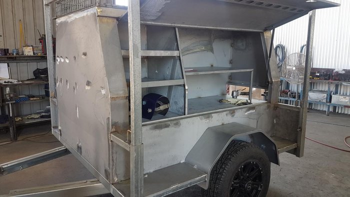2024 McNeill Single Axle Tradesman Trailer