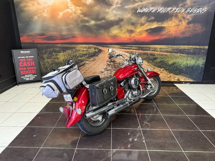 2010 Yamaha XVS650A V-STAR CLASSIC RED
