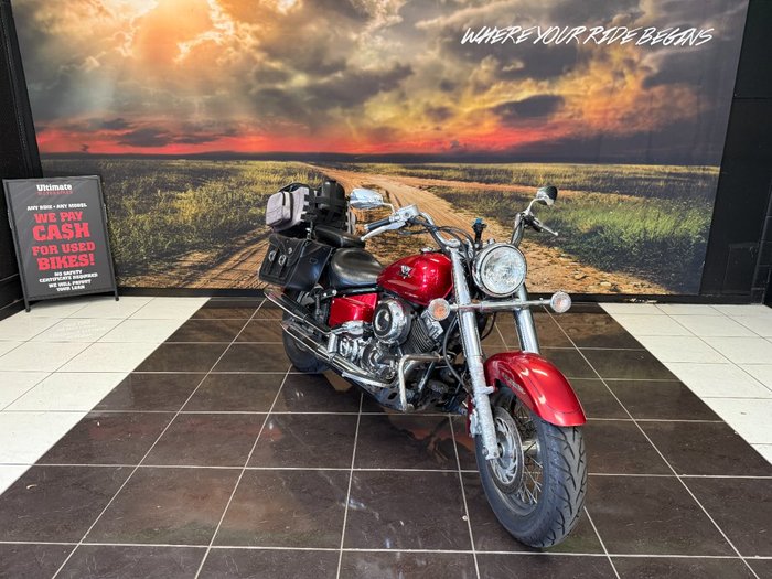 2010 Yamaha XVS650A V-STAR CLASSIC RED