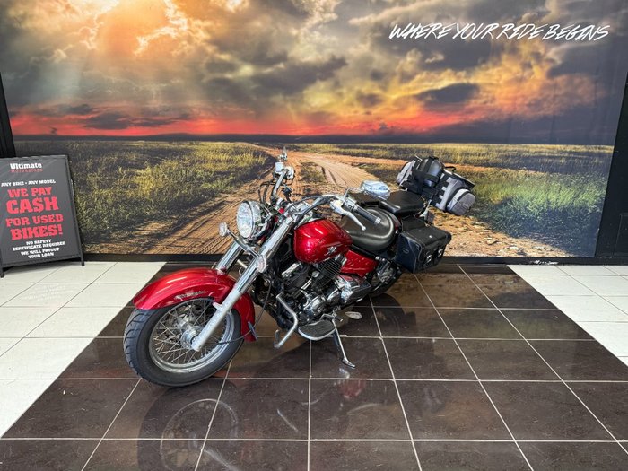 2010 Yamaha XVS650A V-STAR CLASSIC RED