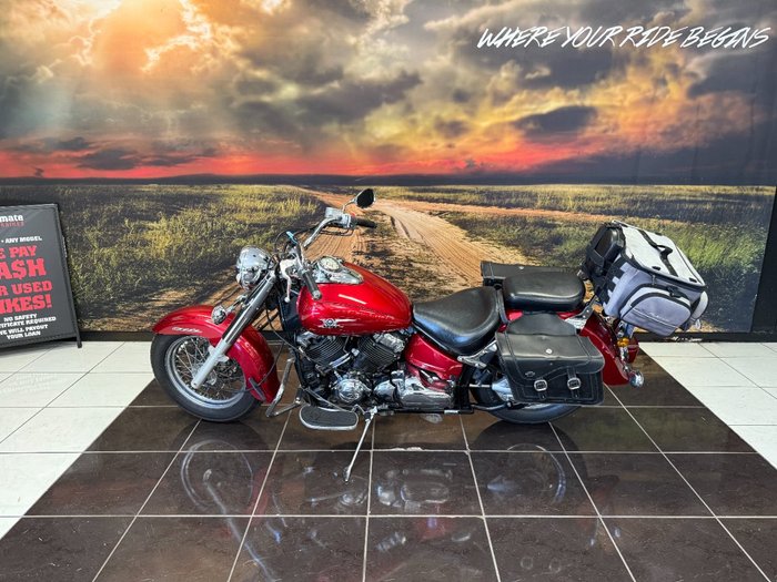 2010 Yamaha XVS650A V-STAR CLASSIC RED