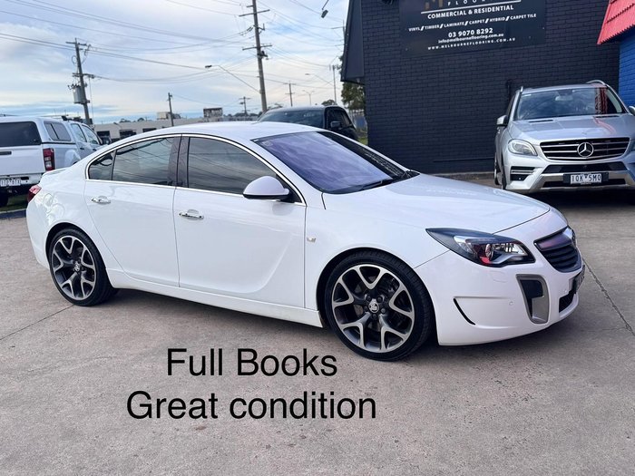 2015 Holden Insignia VXR GA MY16 AWD Summit White