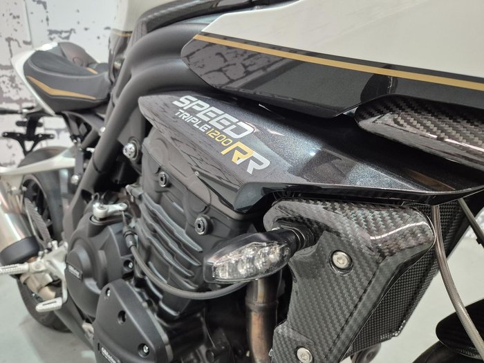 2022 Triumph Speed Triple 1200 RR Speed Triple White