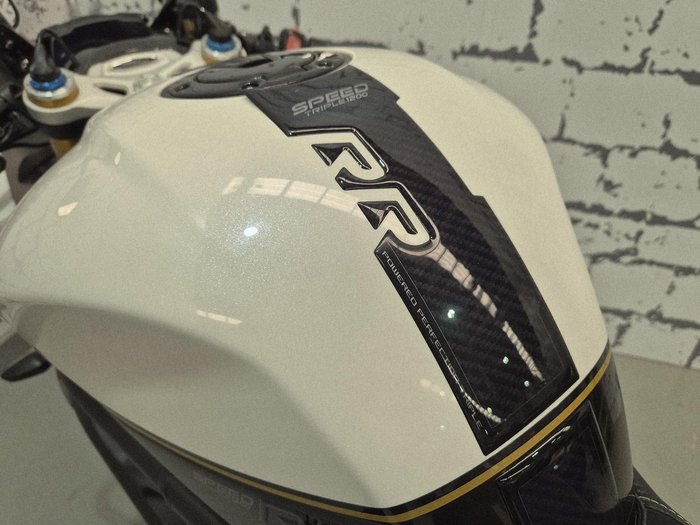 2022 Triumph Speed Triple 1200 RR Speed Triple White