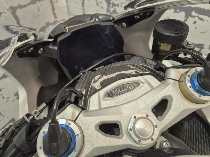 2022 Triumph Speed Triple 1200 RR Speed Triple White