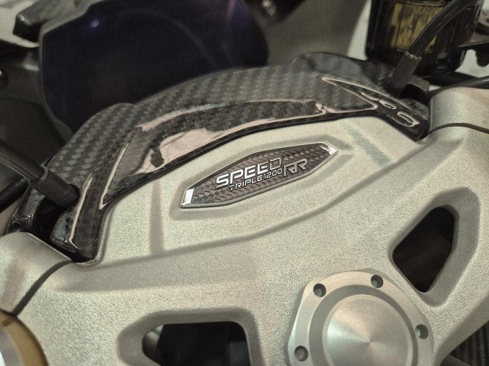 2022 Triumph Speed Triple 1200 RR Speed Triple White