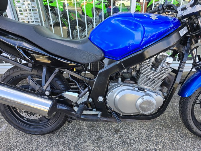 2009 Suzuki GS500 Blue