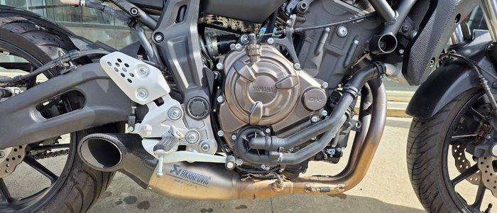2016 Yamaha MT-07 LA (ABS) WHITE