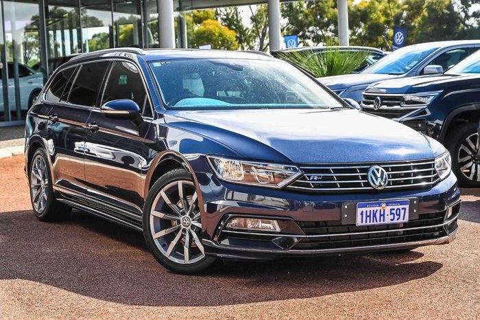 2016 Volkswagen Passat 140TDI Highline B8 MY17 Night Blue