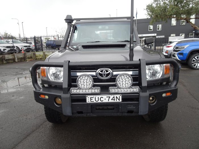 2018 Toyota Landcruiser GXL VDJ79R 4X4 Dual Range Graphite