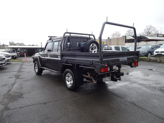 2018 Toyota Landcruiser GXL VDJ79R 4X4 Dual Range Graphite