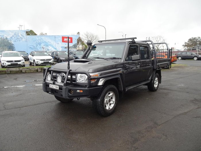 2018 Toyota Landcruiser GXL VDJ79R 4X4 Dual Range Graphite