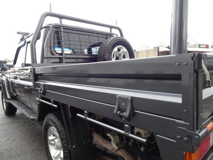 2018 Toyota Landcruiser GXL VDJ79R 4X4 Dual Range Graphite