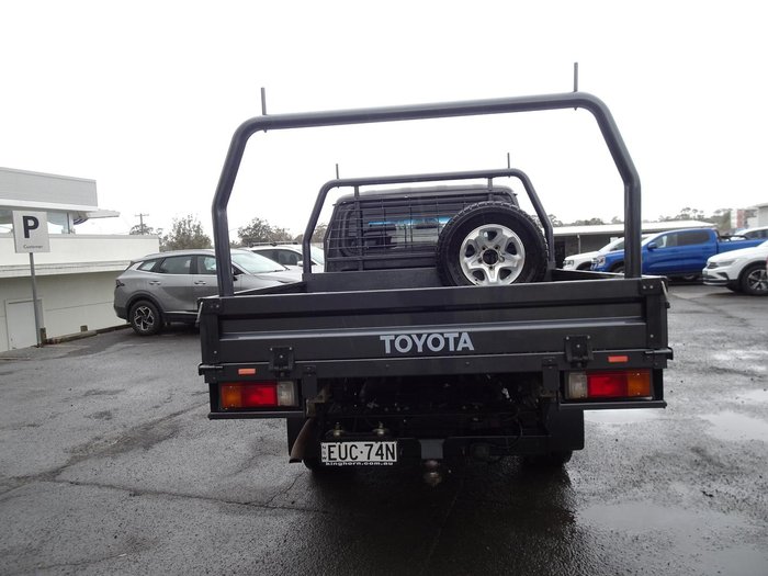 2018 Toyota Landcruiser GXL VDJ79R 4X4 Dual Range Graphite