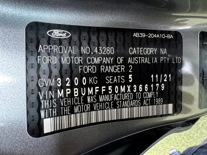 2021 Ford Ranger XLS