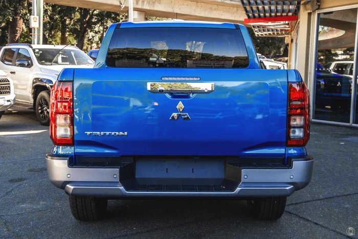 2025 Mitsubishi Triton GLS MV MY25 4X4 Dual Range Impulse Blue