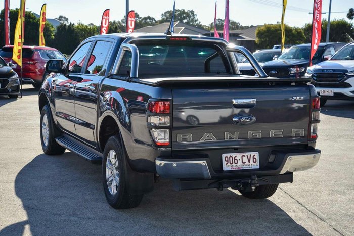 2021 Ford Ranger XLT PX MkIII MY21.75 4X4 Dual Range Meteor Grey
