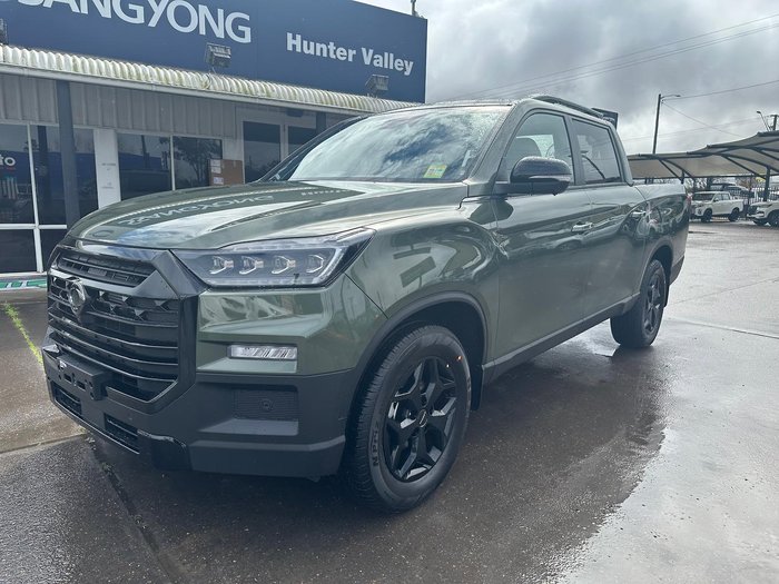 2025 KGM Musso Ultimate Luxury Q261 MY26 4X4 Dual Range Amazonia Green