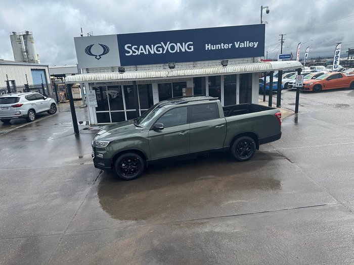 2025 KGM Musso Ultimate Luxury Q261 MY26 4X4 Dual Range Amazonia Green