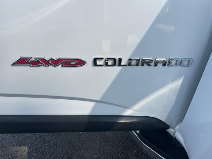 2016 Holden Colorado LS RG MY17 4X4 Dual Range Summit White