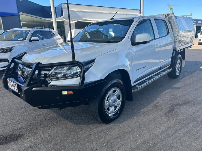 2016 Holden Colorado LS RG MY17 4X4 Dual Range Summit White