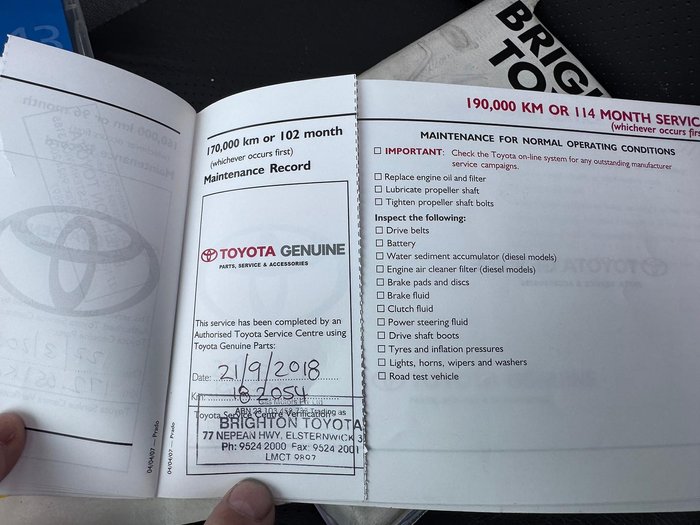 2007 Toyota Landcruiser Prado Grande KDJ120R 4X4 Constant Charcoal Grey