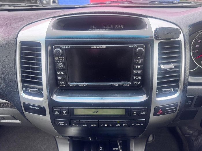 2007 Toyota Landcruiser Prado Grande KDJ120R 4X4 Constant Charcoal Grey