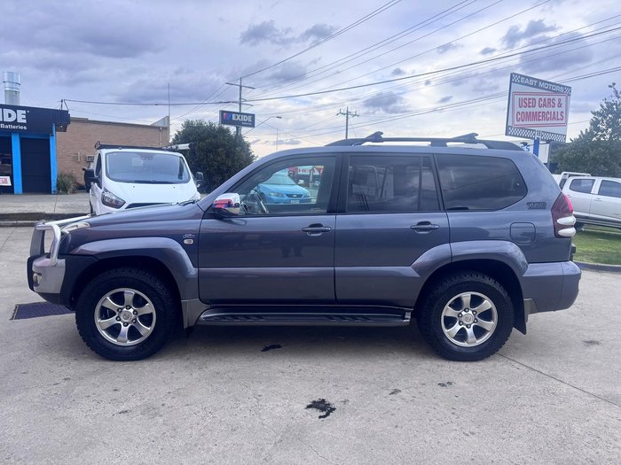 2007 Toyota Landcruiser Prado Grande KDJ120R 4X4 Constant Charcoal Grey
