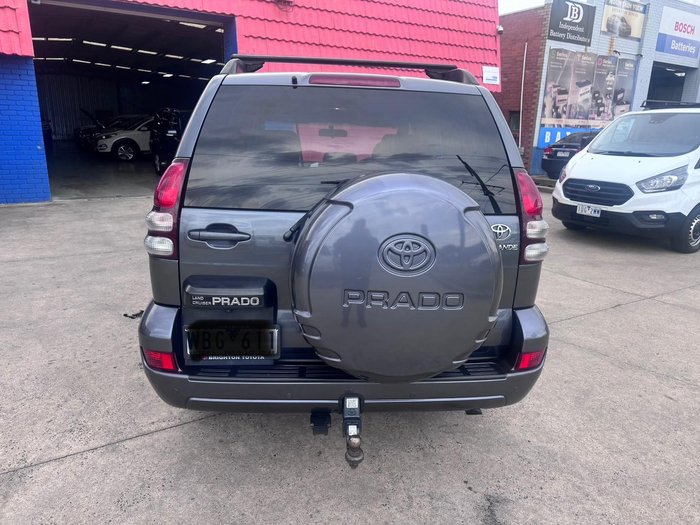 2007 Toyota Landcruiser Prado Grande KDJ120R 4X4 Constant Charcoal Grey