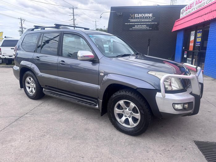 2007 Toyota Landcruiser Prado Grande KDJ120R 4X4 Constant Charcoal Grey
