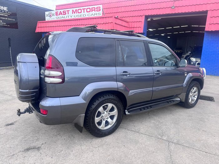 2007 Toyota Landcruiser Prado Grande KDJ120R 4X4 Constant Charcoal Grey