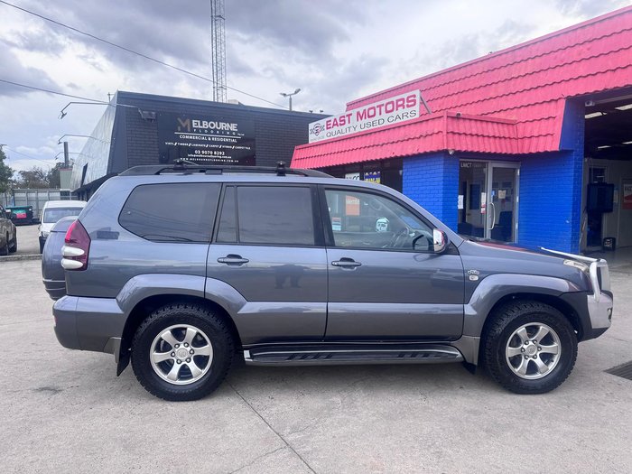 2007 Toyota Landcruiser Prado Grande KDJ120R 4X4 Constant Charcoal Grey