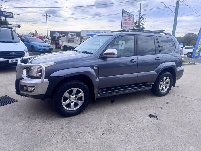 2007 Toyota Landcruiser Prado Grande KDJ120R 4X4 Constant Charcoal Grey
