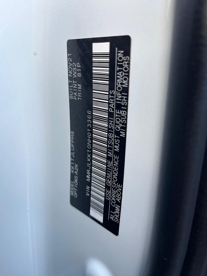 2021 Mitsubishi Triton GLX ADAS MR MY21 4x2 White