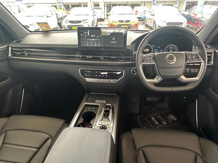 2025 KGM Rexton ELX Y461 MY26 4X4 Dual Range Space Black