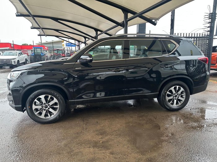 2025 KGM Rexton ELX Y461 MY26 4X4 Dual Range Space Black