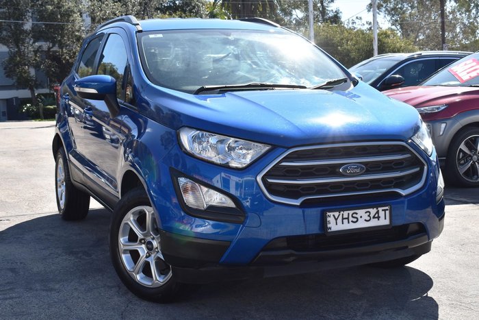 2018 Ford EcoSport Trend BL MY18 Lightning Blue