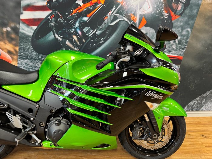 2012 Kawasaki NINJA ZX-14 (ZX14-R) GREEN